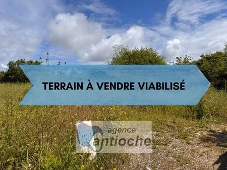 terrain viabilisé libre de constructeur 367 m²