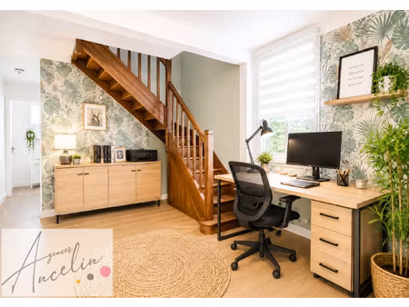 appartement f4 de 100 m2  en centre-bourg de beganne avec g