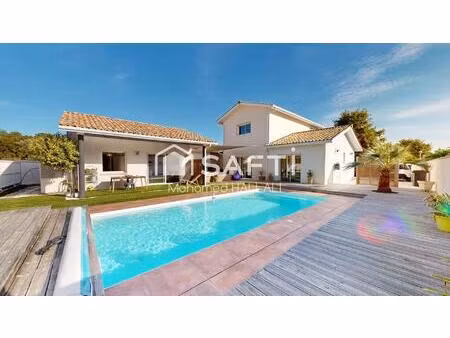 villa 167 m² +t3  piscine  spa  terrasse  parking.