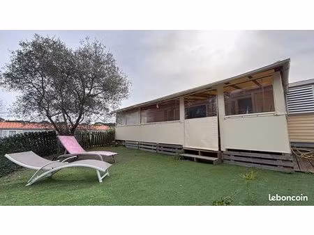 mobil-home 3 chambres haut de gamme – côte d’azur