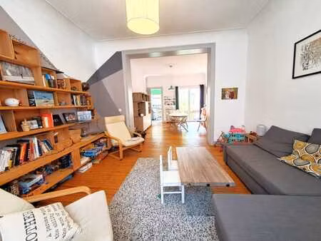 jolie maison bruxelloise rénovée avec goût!
