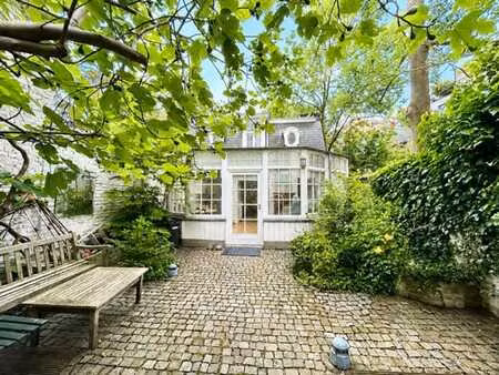 ixelles - arrière maison quartier brugmann