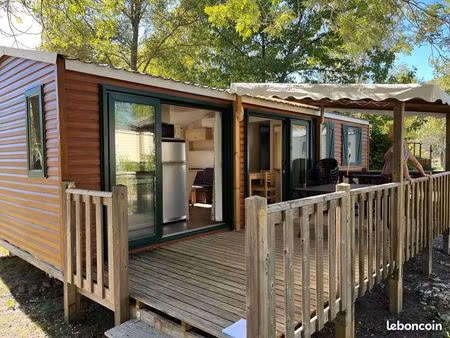 mobil home avec terrasse – alpes-de-haute-provence