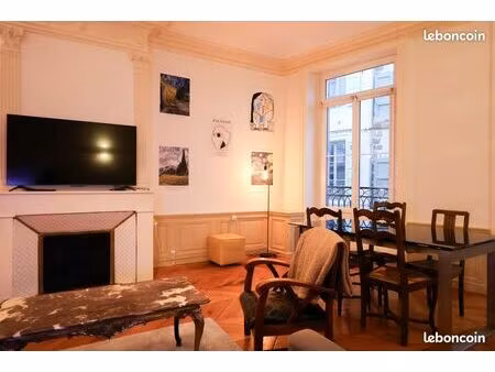 appartement bourgeois d’exception – 105 m² duplex