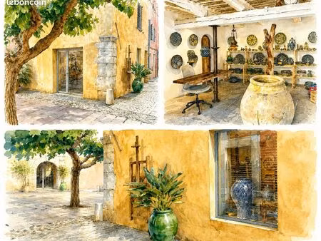 sanary-sur-mer  à louer pour la saison  local commercial d’environ 20 m²