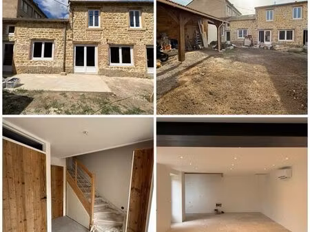 maison avec exterieur - 3ch - entièrement rénovée