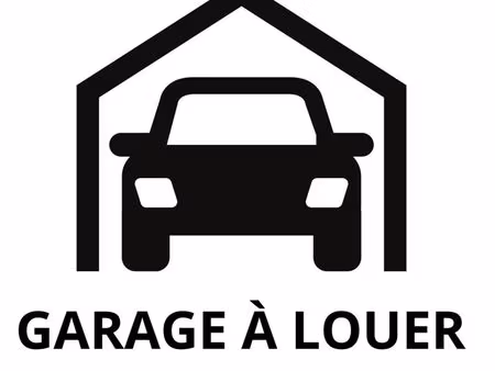 loue garage sécurisé