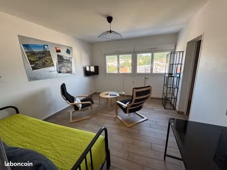 a saisir au 1 er septembre appartement t1 bis meublé rénové à neuf de 35 m2 dans résidence