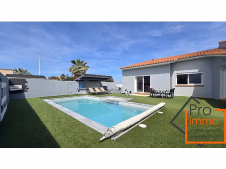 villa plain- pied avec garage en sous sol