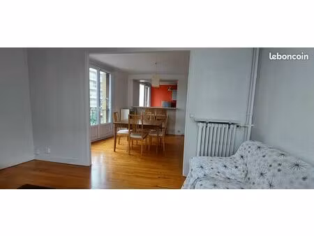 location meublée: bel appartement meublé 2/3 pièces 52m² bourg-la-reine (face parc de scea