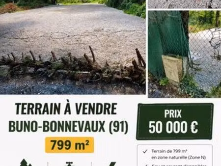 terrain 800m²