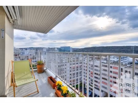 boulogne - rue de sevres / rhin et danube : 2/3 pieces + balcon + parking