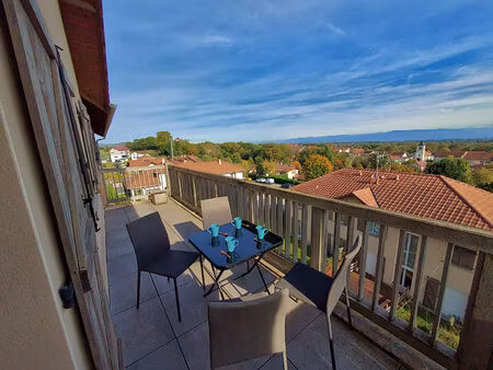 appartement meublé à louer - 2 pièces - chevry