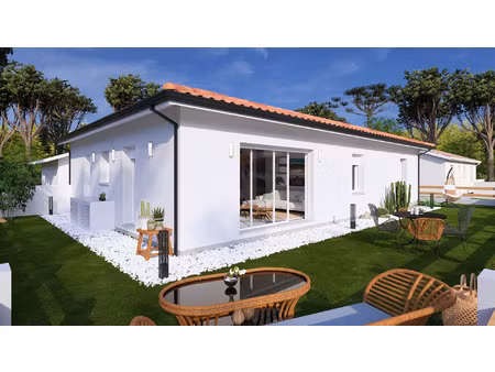 vente maison à construire 80 m² biaudos (40390)
