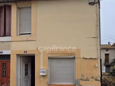 maison à vendre 4 pièces bram 50m2 environ habitable 2 chambres