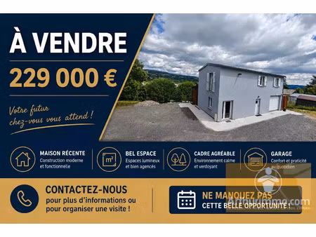 vente maison 4 pièces 90 m² saint-germain-du-teil (48340)