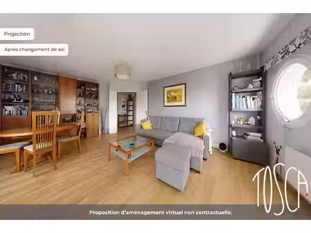 en exclusivite a thiais - quartier apollonia - 4 pieces - 82m2 - parking - box - deux balc