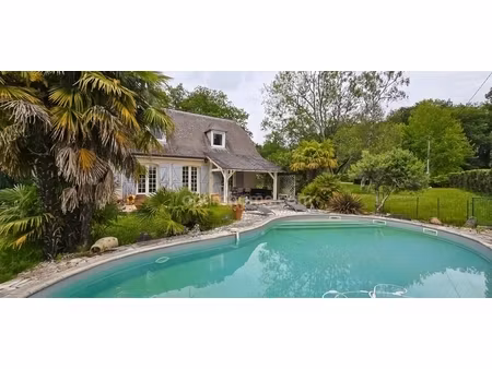 maison à vendre 7 pièces bosdarros (64)piscine  vue pyrénées et un logement indépendant!