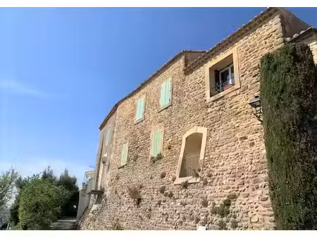 authentique maison de village en pierres 140m² 3/4 chambres -garage- vues imprenables mont