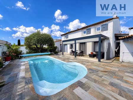 villa - 5 pieces - dependance - piscine - 34400 lunel