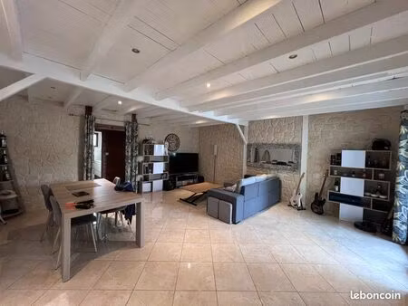? maison bois type chalet – 85 m² – saint-yrieix-sur-charente