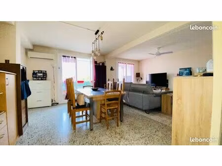 appartement 3 pièces 66m2 + balcon+loggia