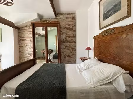 maison meublée 1 chambre  centre-ville avec jardin