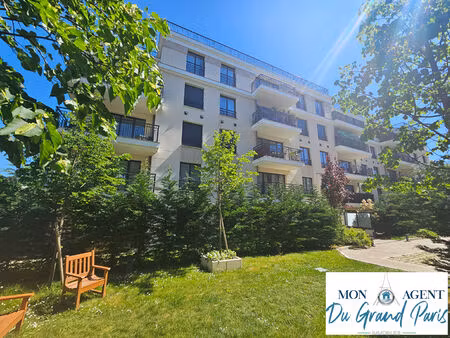 appartement palaiseau 3 pieces 61m2 + balcon + parking sous sol residence recente de stand