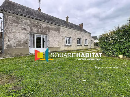 maison de plain-pied à rénover de 82 m² avec terrain de 6400 m²