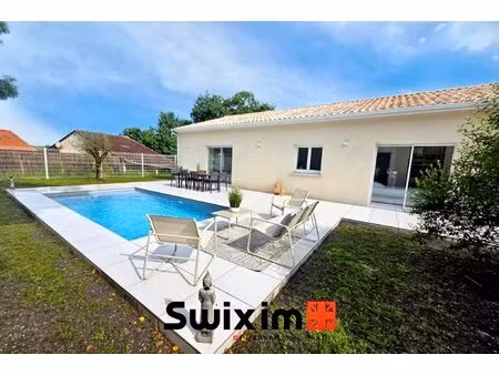 maison moderne haut de gamme 3 chambres avec piscine à civrac-en-médoc