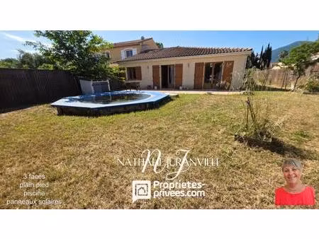 villa de plain-pied  108 m2  dpe a avec piscine et garage