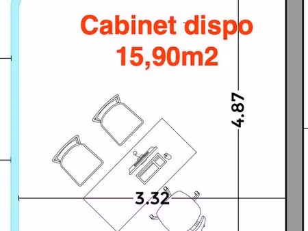 location cabinet médical - valence châteauvert