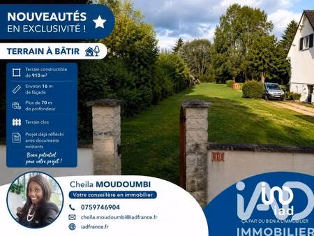 terrain constructible à vendre
