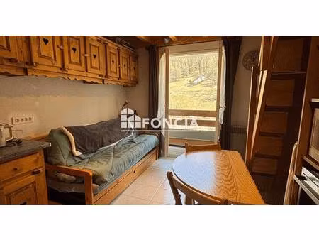 la foux d'allos top  bel emplacement centre au calme pour ce chaleureux t2 en duplex 7 cou