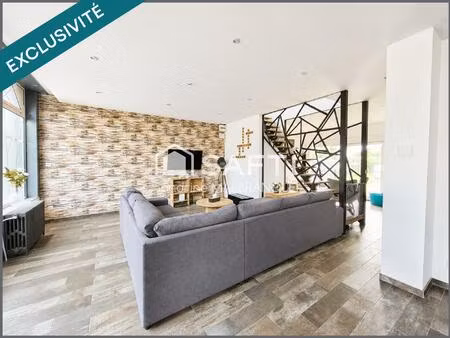 maison individuelle de semi plain pied   charme et volume au rendez vous