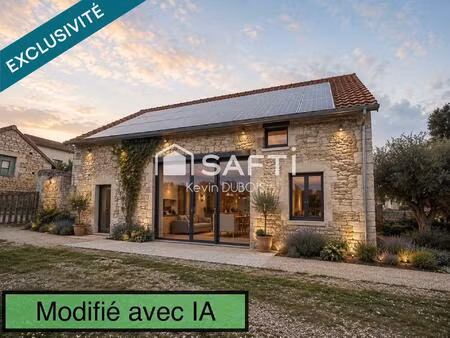 maison et grange à réhabiliter.