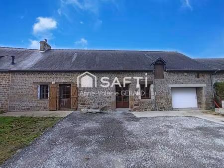 maison en pierre plain-pied+jardin 1753m²