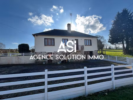 pavillon sur sous sol + terrains + hangar et une bâtisse - detached house + outbuildings a