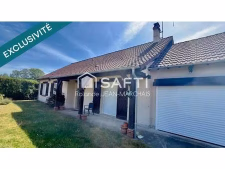 maison 93 m2  terrain 1679 m2  bray saint-aignan