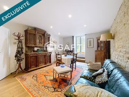 à vendre – maison de village 170m² avec jardin jussey
