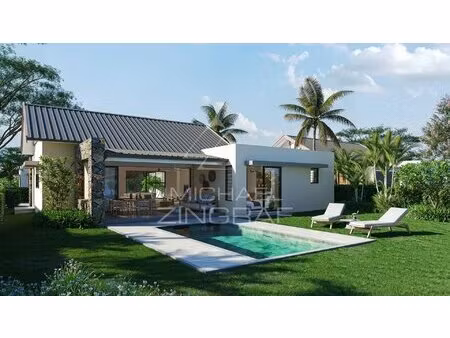 villa 3 chambres avec jardin privatif à anahita beau champ - mzimc1153