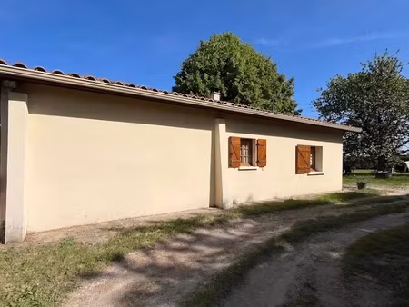 vente maison 3 pièces 75 m² à la roche-chalais (24490)  138 320 €