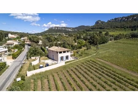 villa contemporaine provençale à vendre – proche cassis – vue vignes et collines