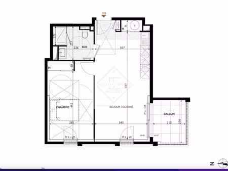achat appartement 2 pièces 46m² antibes 06160