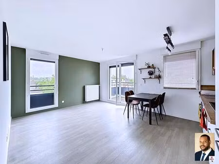 appartement longjumeau 3 pièces 59 m² avec balcons et stationnements