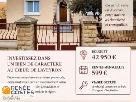 maison en viager 7 pièces 144 m²
