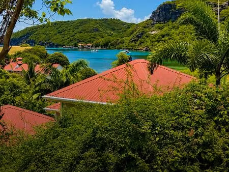 terrain d’exception avec vue mer – les saintes (terre-de-haut)