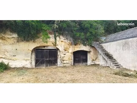 2 caves troglodytiques avec terrain – langeais (37)