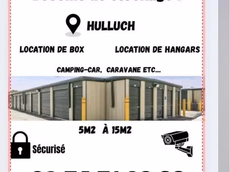 box à louer