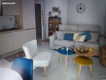 loue appartement meublé t2 de 42m² plage de villès martin 670 euros